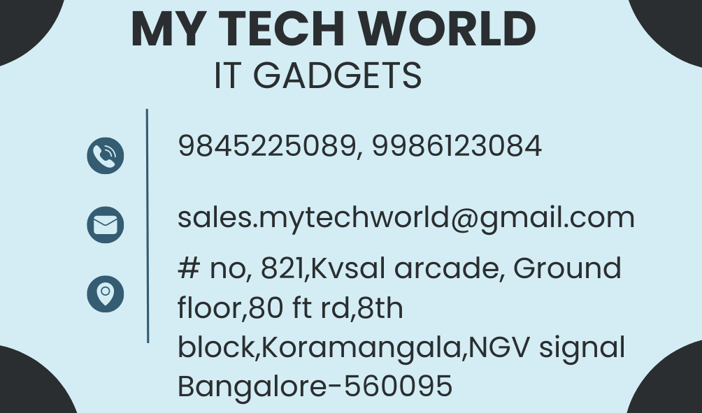 my tech world